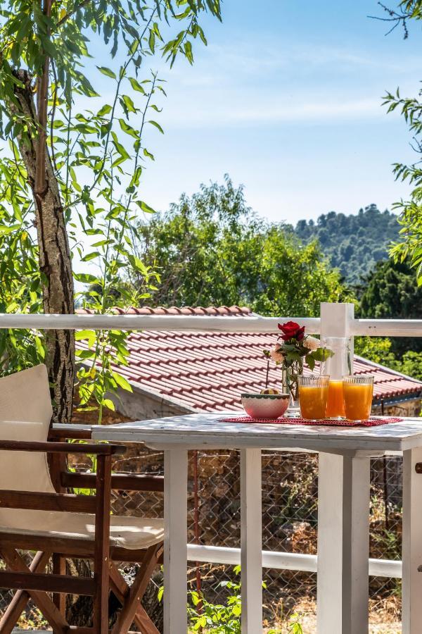 Skopelos Amigdalia Cottage ภายนอก รูปภาพ