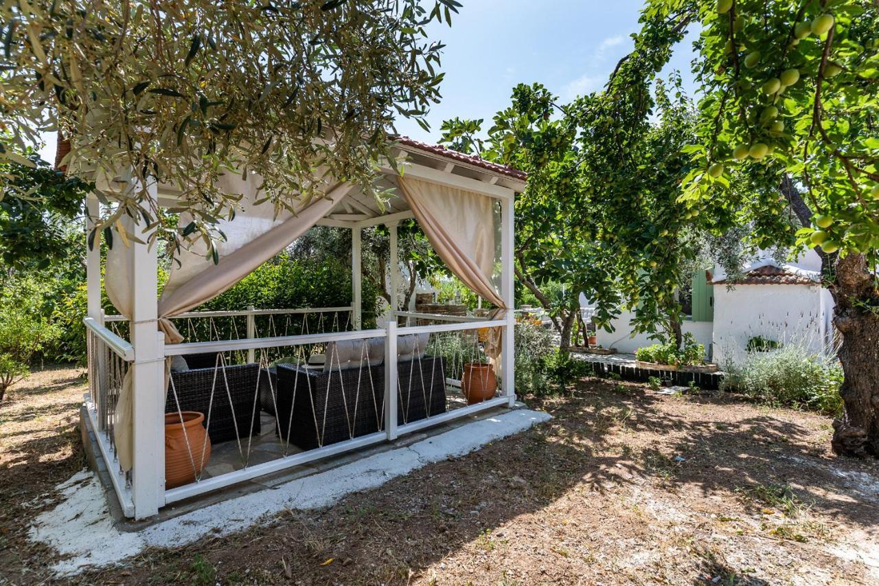 Skopelos Amigdalia Cottage ภายนอก รูปภาพ
